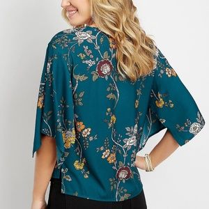 Maurices Tops - Maurices Large floral kimono sleeve blouse Maurices Tops - Maurices Large floral kimono sleeve blouse